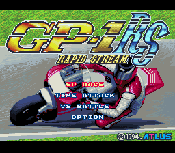 GP-1 - Rapid Stream (Japan) Title Screen